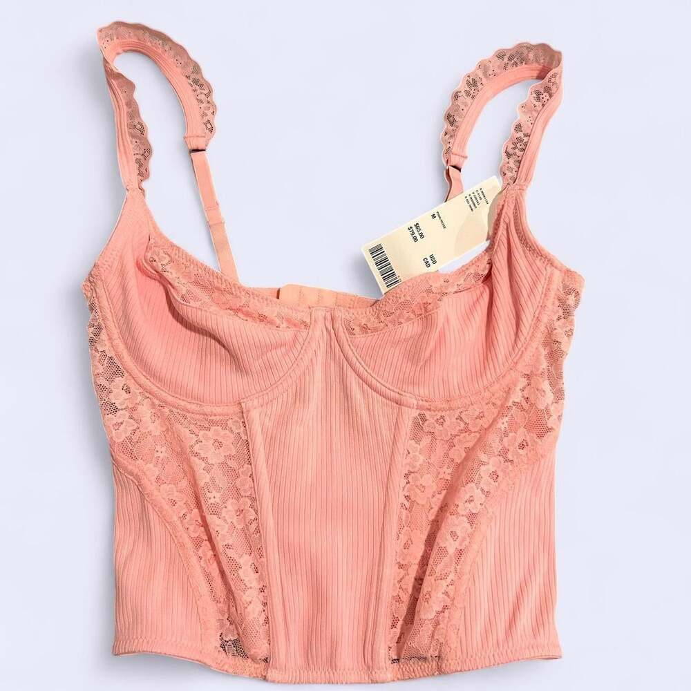 Out From Under Women's Pink and Orange Corset